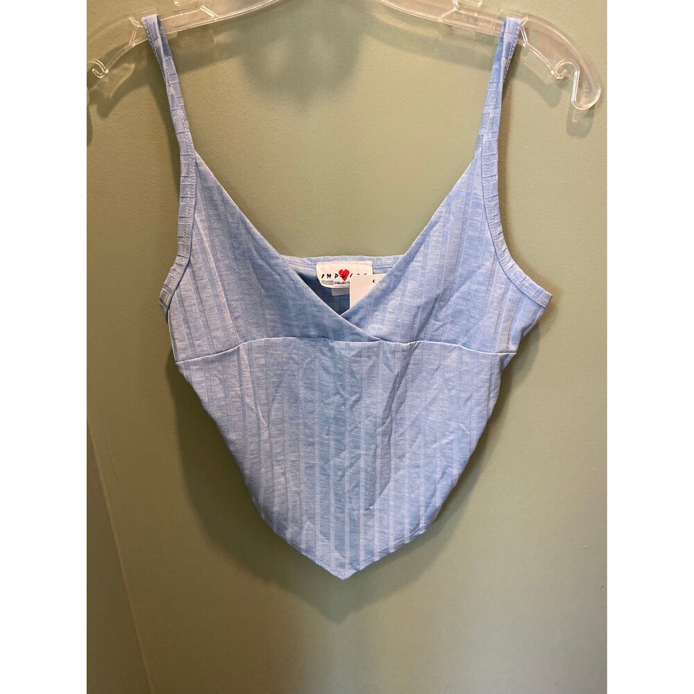 Impulse blue bandana top
